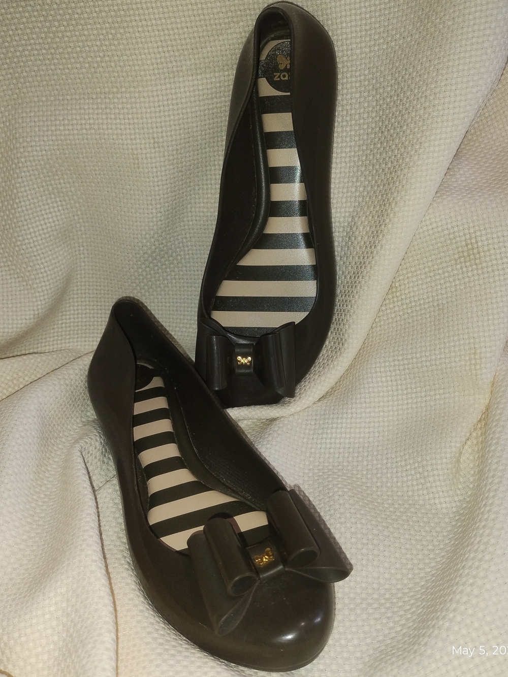 Zaxy Size 9 Ballerina Flats